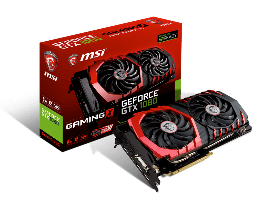 GeForce GTX 1080 GAMING X 8G