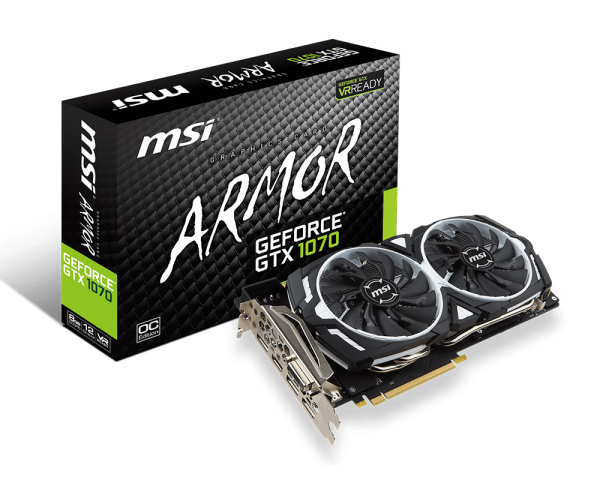 GeForce GTX 1070 ARMOR 8G OC