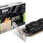 MSIよりGTX1050 Ti搭載のロープロファイルモデル｢GeForce GTX
